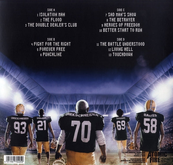 U.D.O. - Touchdown (2 LPs) Cover Arts and Media | Records on Vinyl