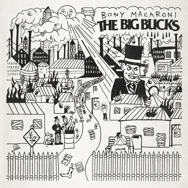 Bony Macaroni - Big Bucks (LP) Cover Arts and Media | Records on Vinyl