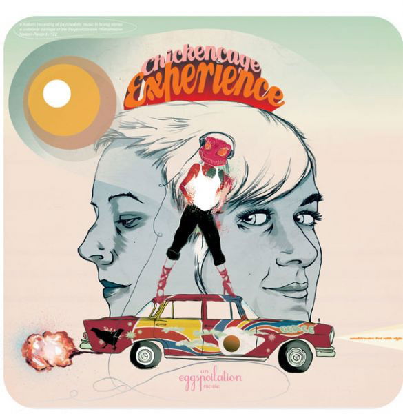 Chickencage Experience - An Eggspoiltation Movie (LP) Cover Arts and Media | Records on Vinyl