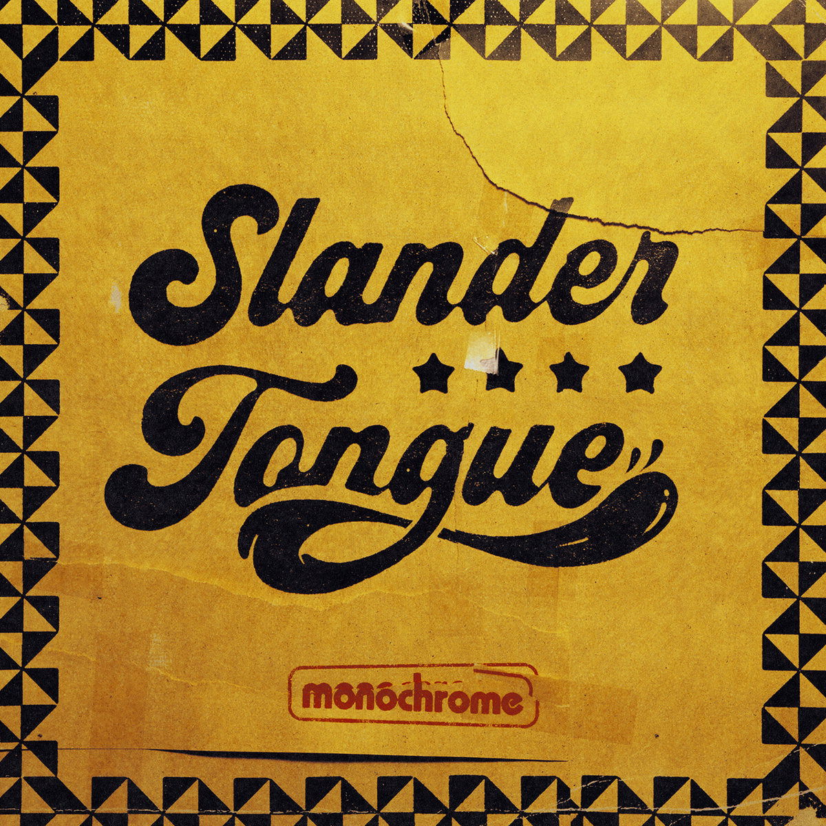 Slander Tongue - Monochrome (LP) Cover Arts and Media | Records on Vinyl