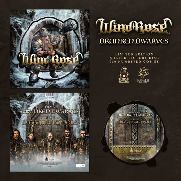  |   | Wind Rose - Drunken Dwarves (Single) | Records on Vinyl