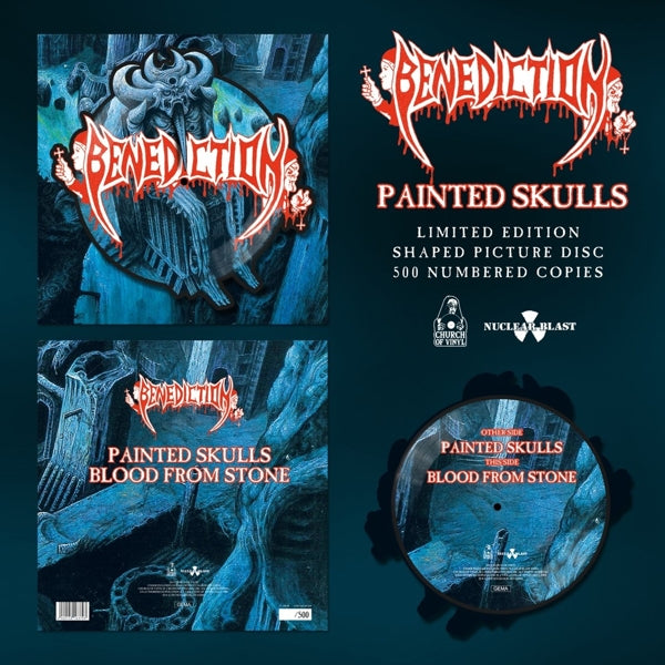  |   | Benediction - Painted Skulls (Single) | Records on Vinyl