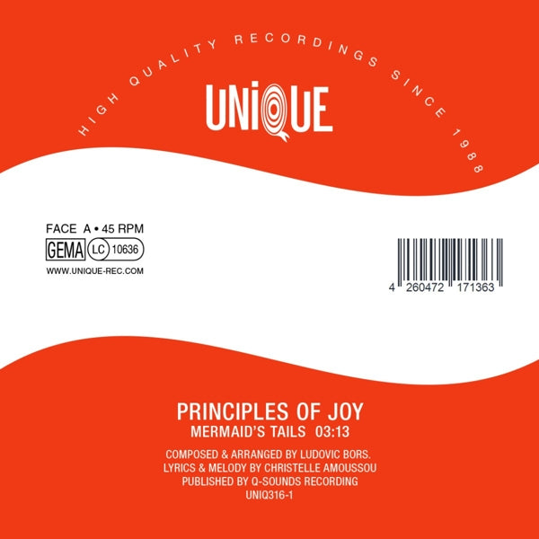  |   | Principles of Joy - Mermaid's Tails / Kick Off the Road (Single) | Records on Vinyl