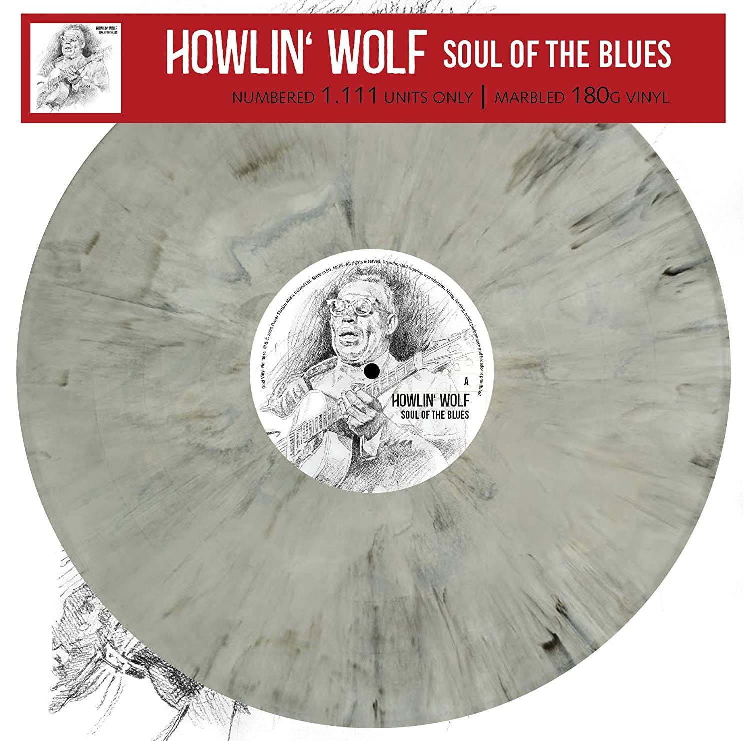 Howlin' Wolf - Soul of the Blues (LP) Cover Arts and Media | Records on Vinyl