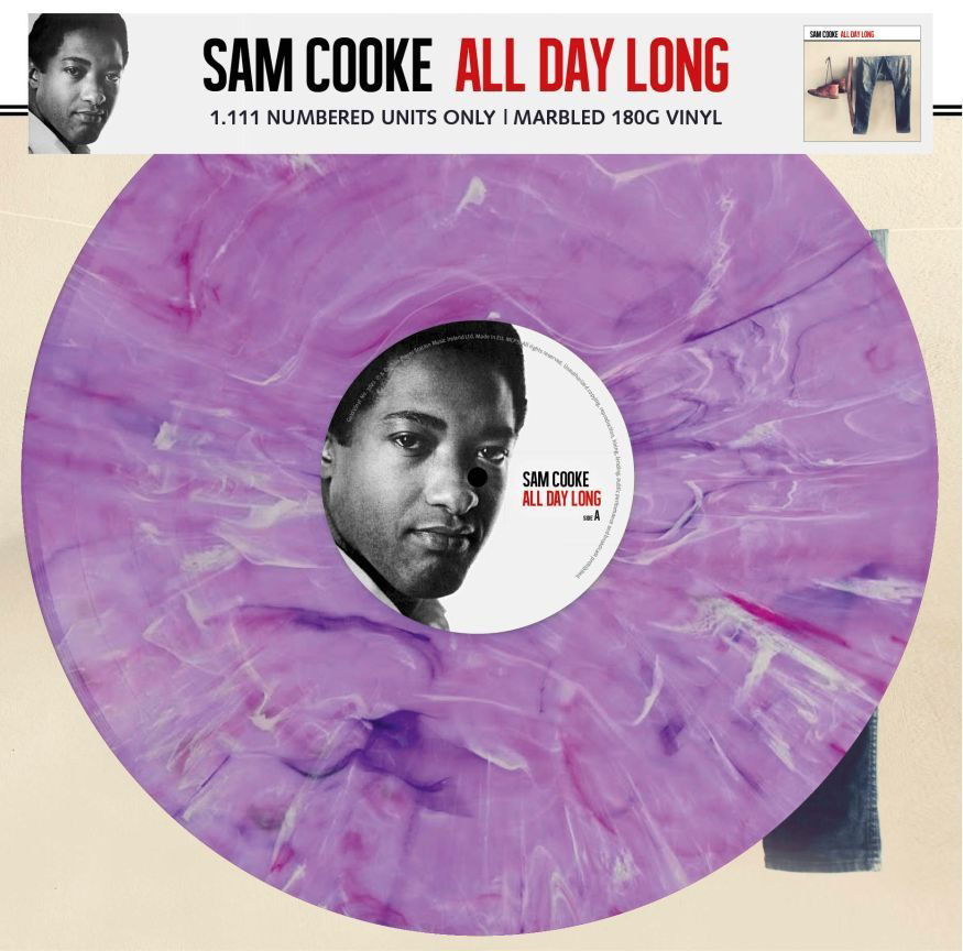 Sam Cooke - All Day Long (LP) Cover Arts and Media | Records on Vinyl