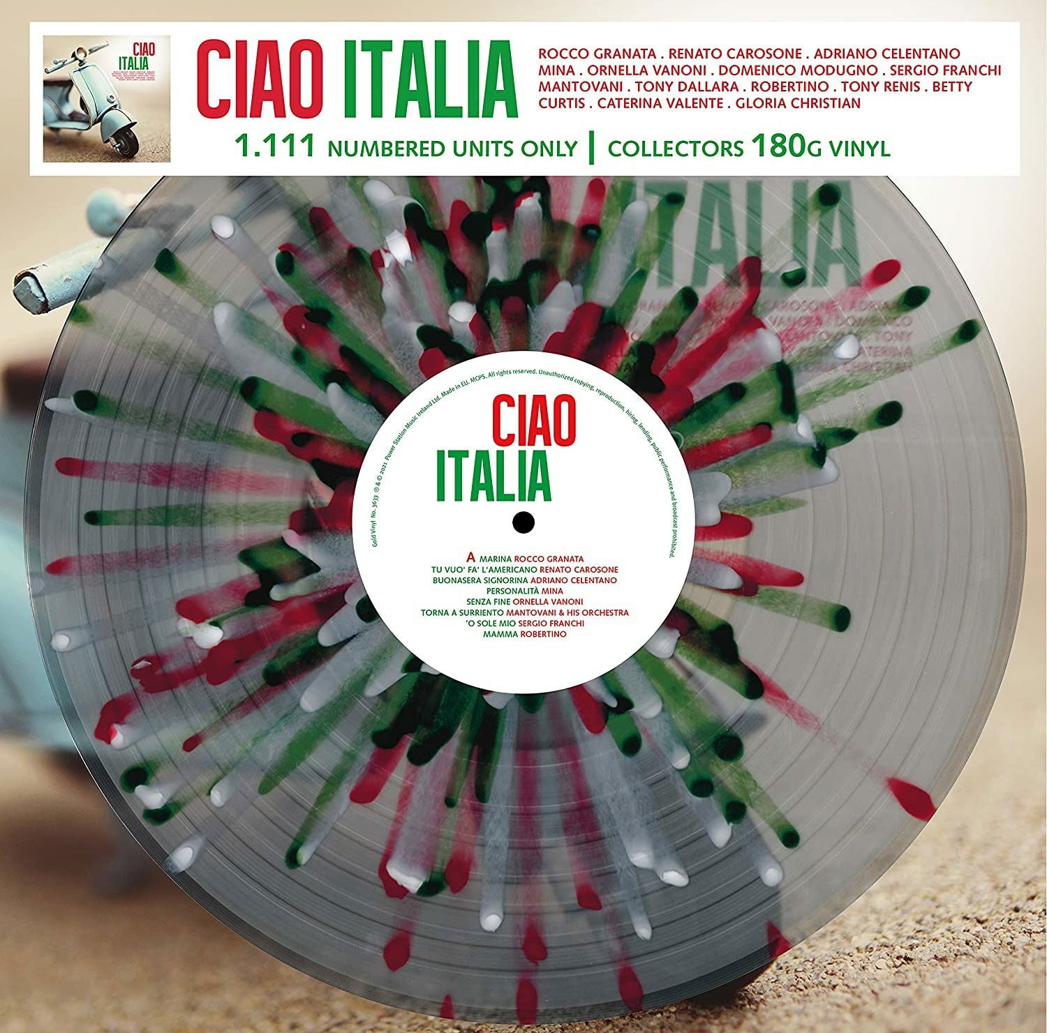 V/A - Ciao Italia (LP) Cover Arts and Media | Records on Vinyl