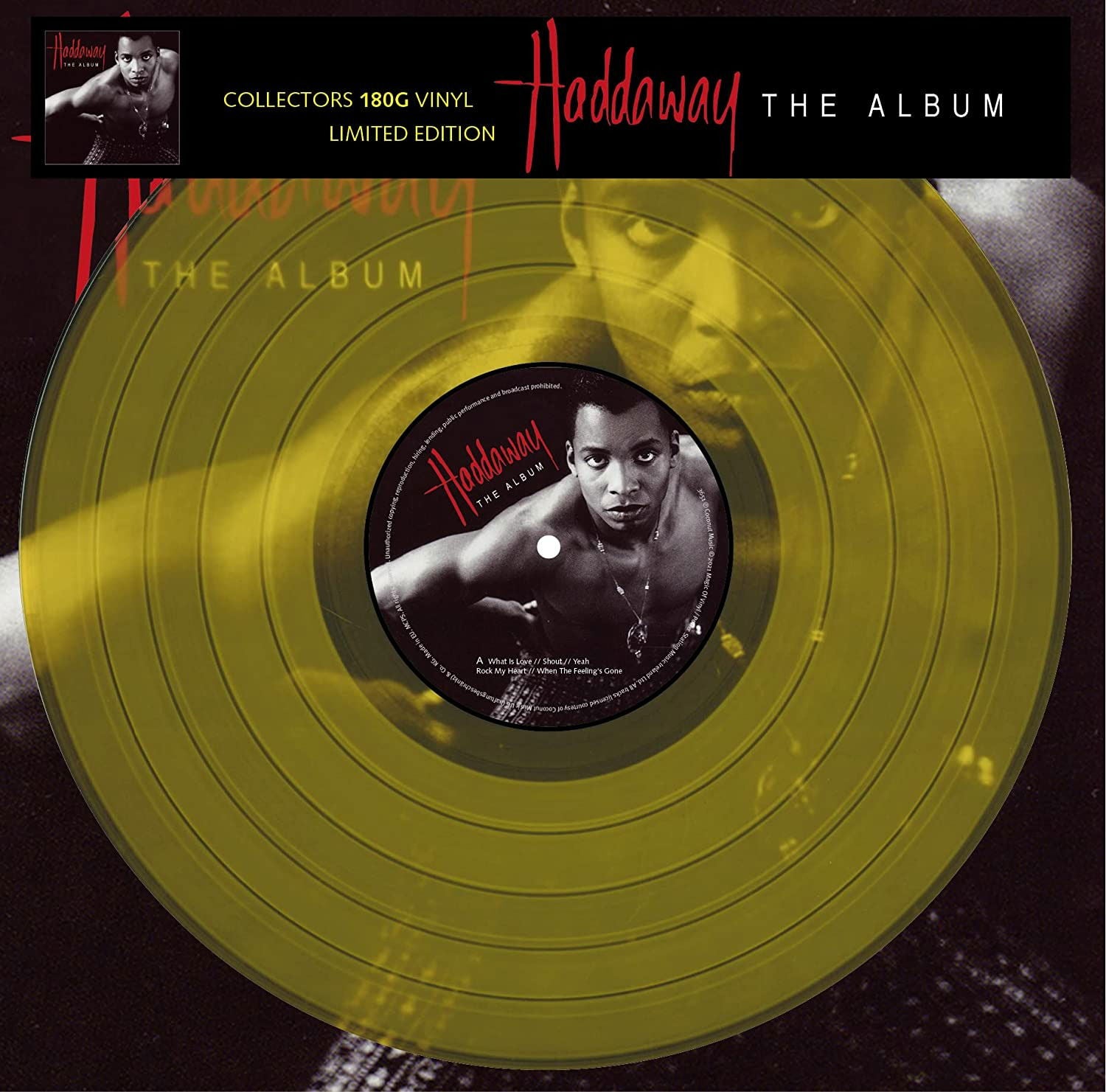 Haddaway - Album (LP) Cover Arts and Media | Records on Vinyl