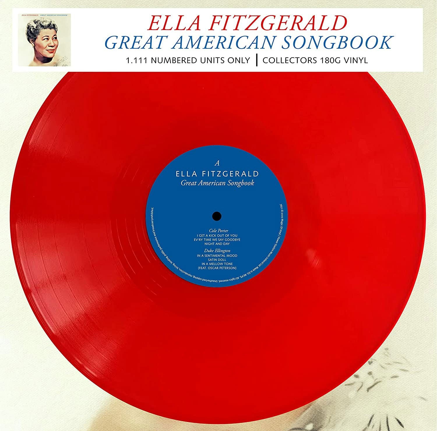 Ella Fitzgerald - Great American Songbook (LP) Cover Arts and Media | Records on Vinyl