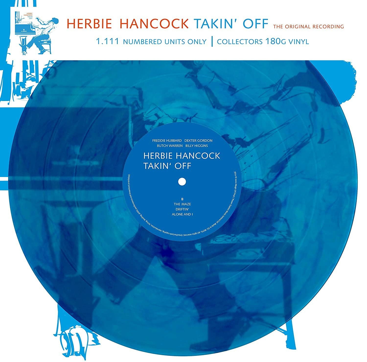 Herbie Hancock - Takin' Off (the Original Debut Recording) (LP) Cover Arts and Media | Records on Vinyl