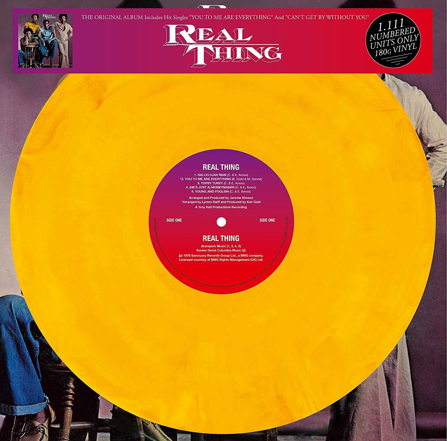 Real Thing - Real Thing (LP) Cover Arts and Media | Records on Vinyl