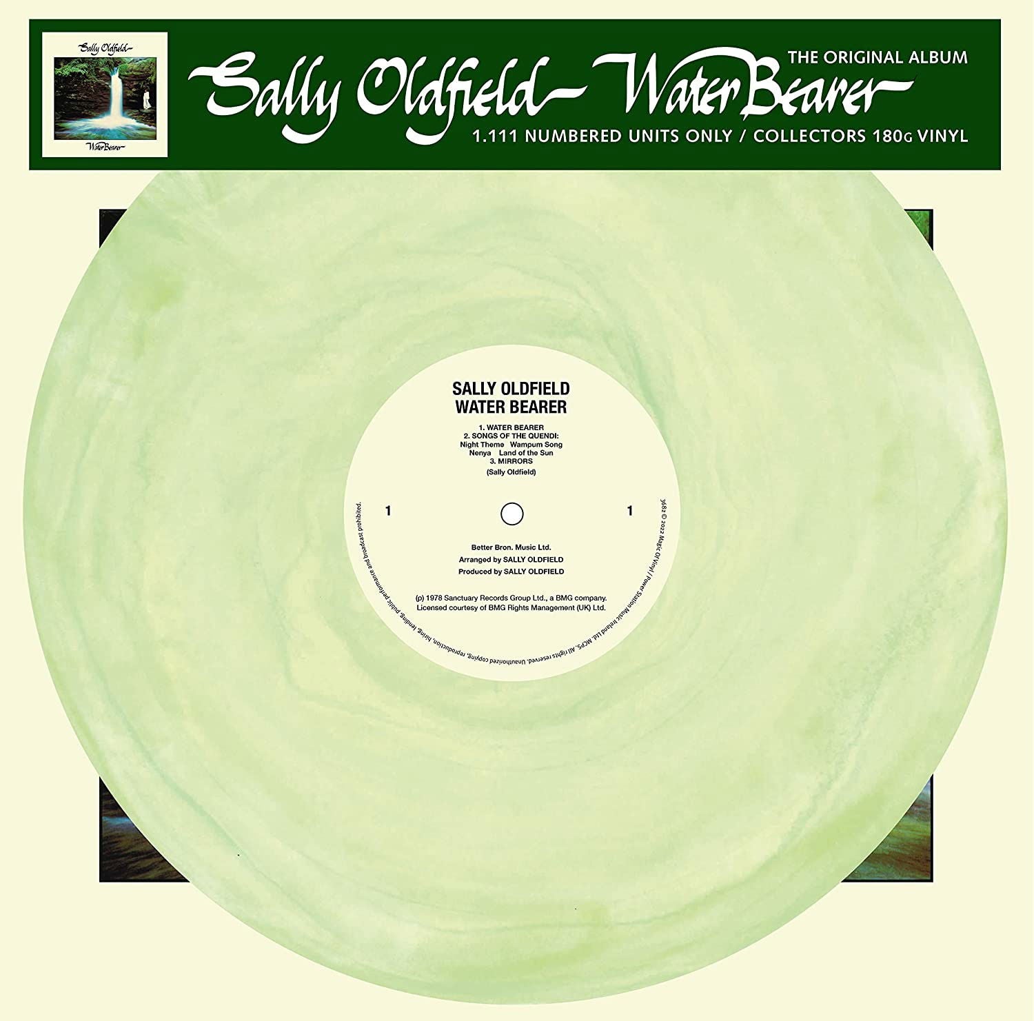 Sally Oldfield - Water Bearer (LP) Cover Arts and Media | Records on Vinyl