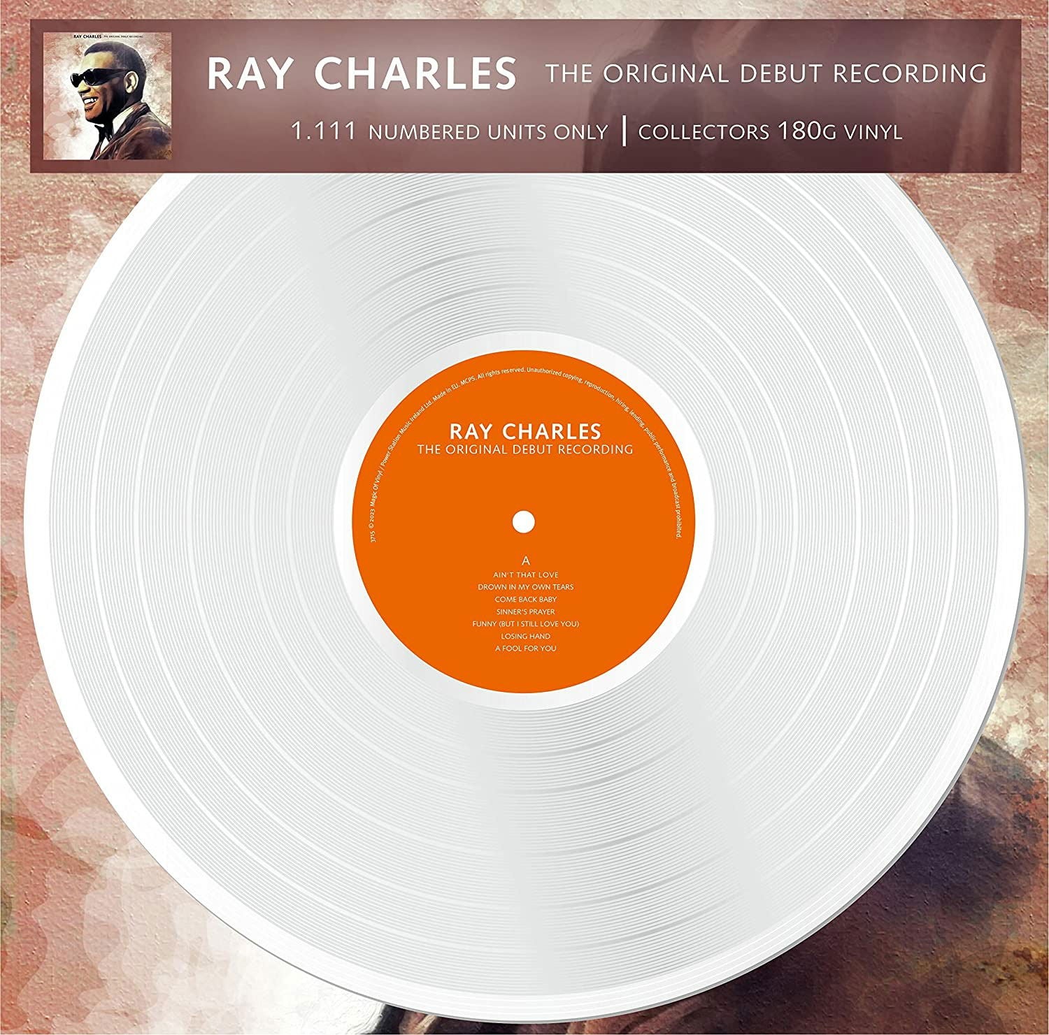 Ray Charles - Ray Charles - the Original Debut Recording (LP) Cover Arts and Media | Records on Vinyl