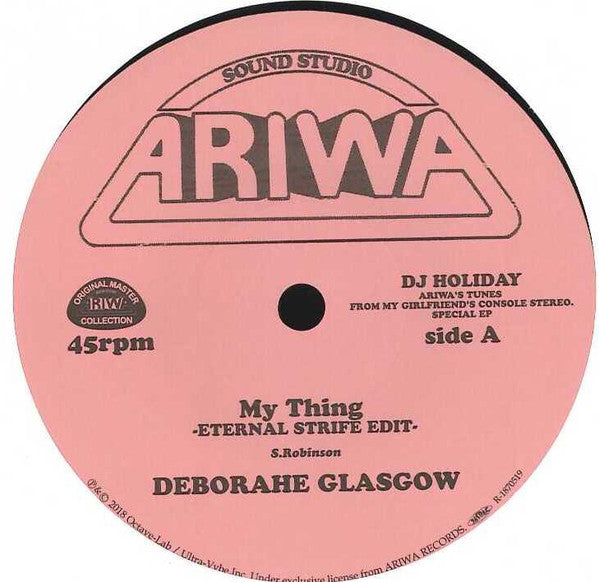 Deborahe Glasgow - My Thing / Love On a Two Way Street (Single) Cover Arts and Media | Records on Vinyl