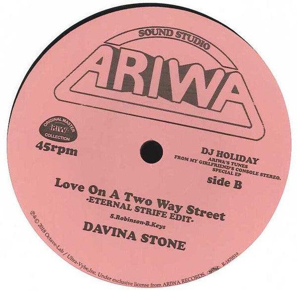 Deborahe Glasgow - My Thing / Love On a Two Way Street (Single) Cover Arts and Media | Records on Vinyl