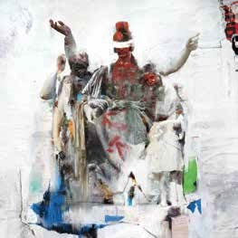 Amirtha Kidambi's Elder On - New Monuments (LP) Cover Arts and Media | Records on Vinyl