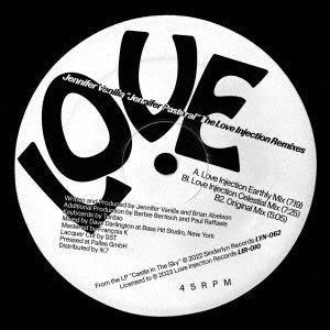 Jennifer Vanilla - Jennifer Pastoral (Love Injection Remixes) (LP) Cover Arts and Media | Records on Vinyl