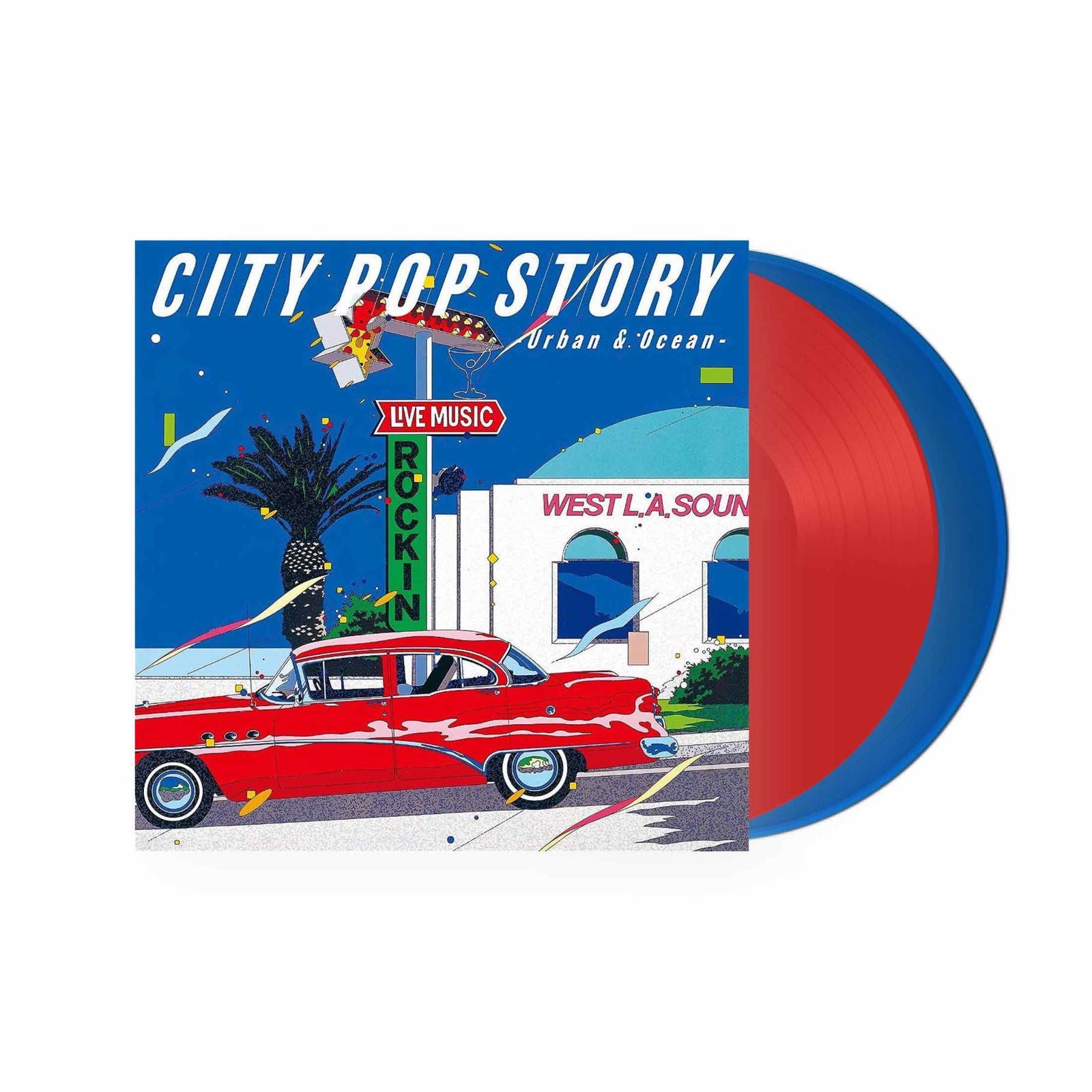 Various - City Pop Story - Urban & Ocean (2 LPs) Cover Arts and Media | Records on Vinyl