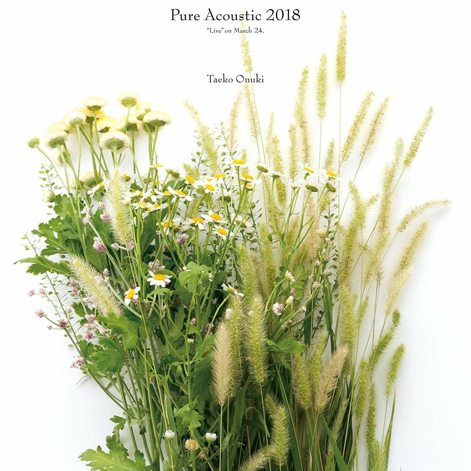 Taeko Onuki - Pure Acoustic 2018 (LP) Cover Arts and Media | Records on Vinyl