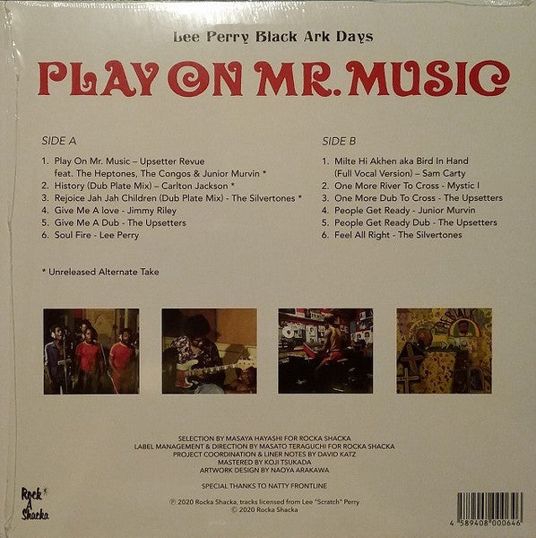 Various - Play On Mr. Music - Lee Perry Black Ark Days (LP) Cover Arts and Media | Records on Vinyl