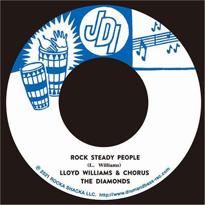 Lloyd Williams - Rock Steady People (Single) Cover Arts and Media | Records on Vinyl