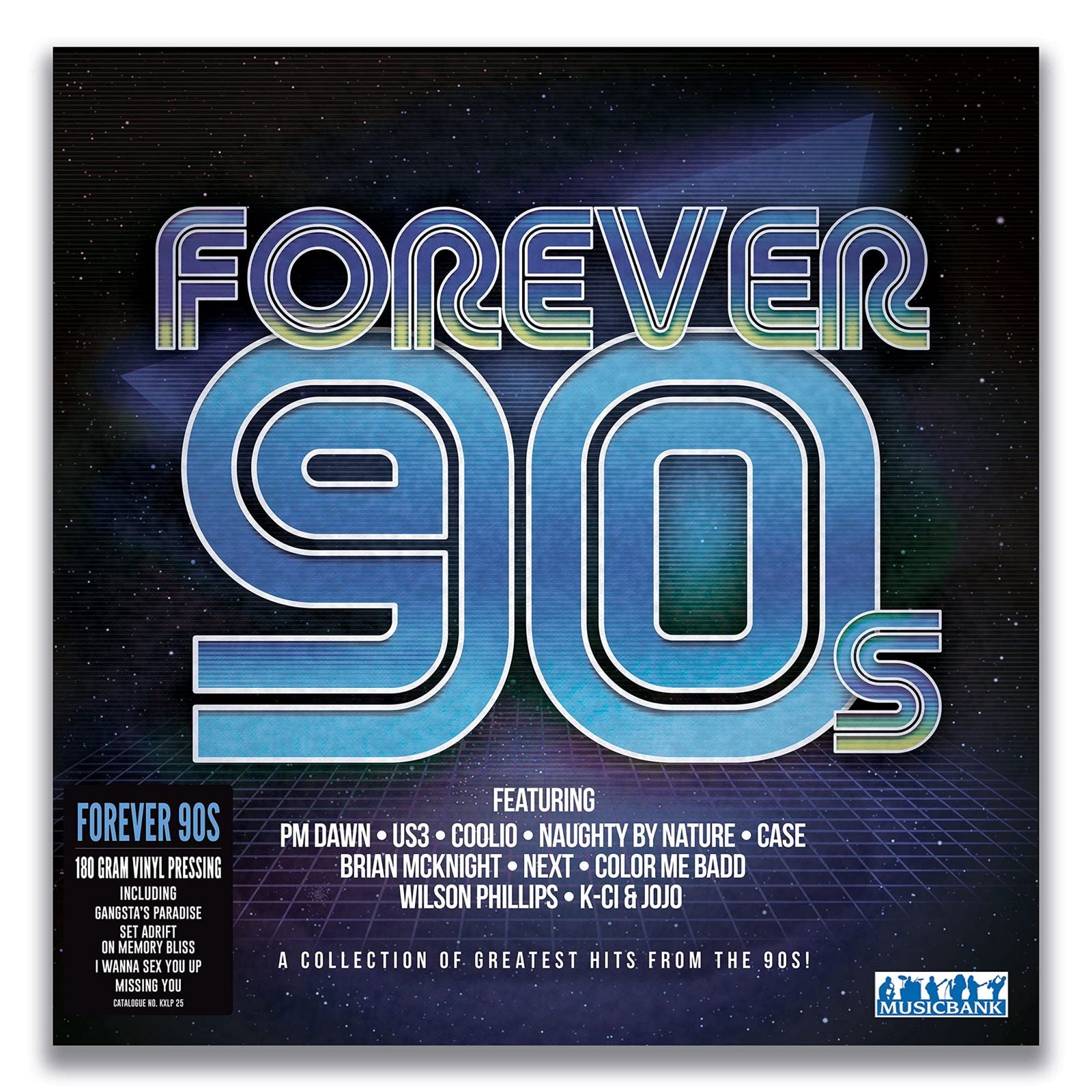 V/A - Forever 90's (LP) Cover Arts and Media | Records on Vinyl