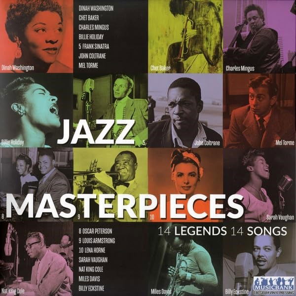 V/A - Jazz Masterpieces (LP) Cover Arts and Media | Records on Vinyl