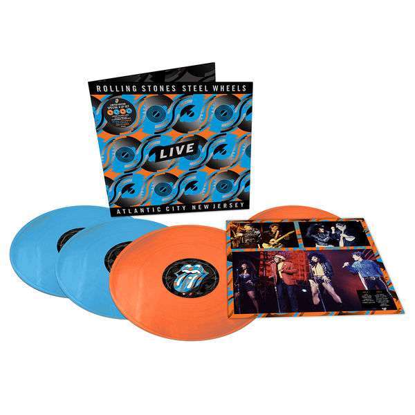 Rolling Stones - Steel Wheels (LP) Cover Arts and Media | Records on Vinyl