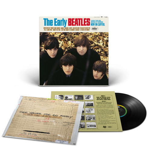 Beatles - The Early Beatles (LP) Cover Arts and Media | Records on Vinyl