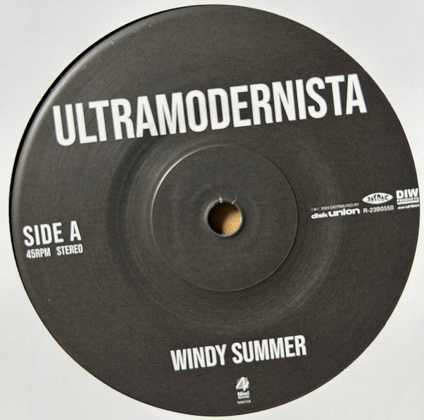 Ultramodernista - Windy Summer / Summer Mirage (Single) Cover Arts and Media | Records on Vinyl
