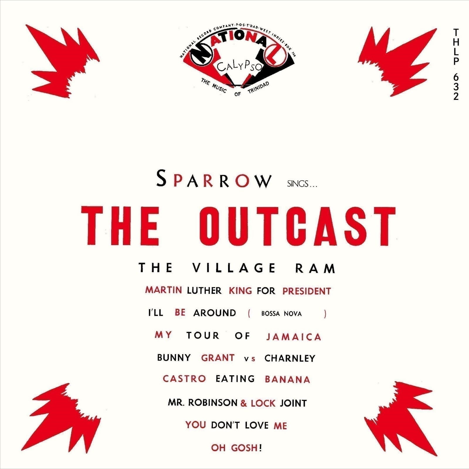 Slinger Francisco - The Outcast (LP) Cover Arts and Media | Records on Vinyl