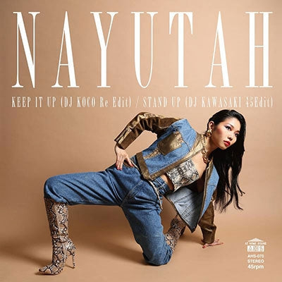 Nayutah - Keep It Up (DJ Koco Re Edit) / Stand Up (DJ Kawasaki 45 Edit) (Single) Cover Arts and Media | Records on Vinyl