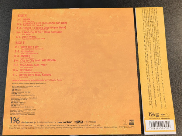 Santaworldview - Nice To Knee You (LP) Cover Arts and Media | Records on Vinyl