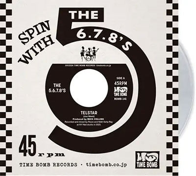 5.6.7.8's - Telstar/Radium Girls (LP) Cover Arts and Media | Records on Vinyl