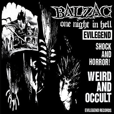 Balzac - One Night In Hell (LP) Cover Arts and Media | Records on Vinyl
