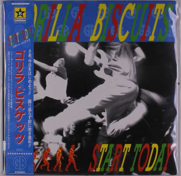 Gorilla Biscuits - Start Today (LP) Cover Arts and Media | Records on Vinyl