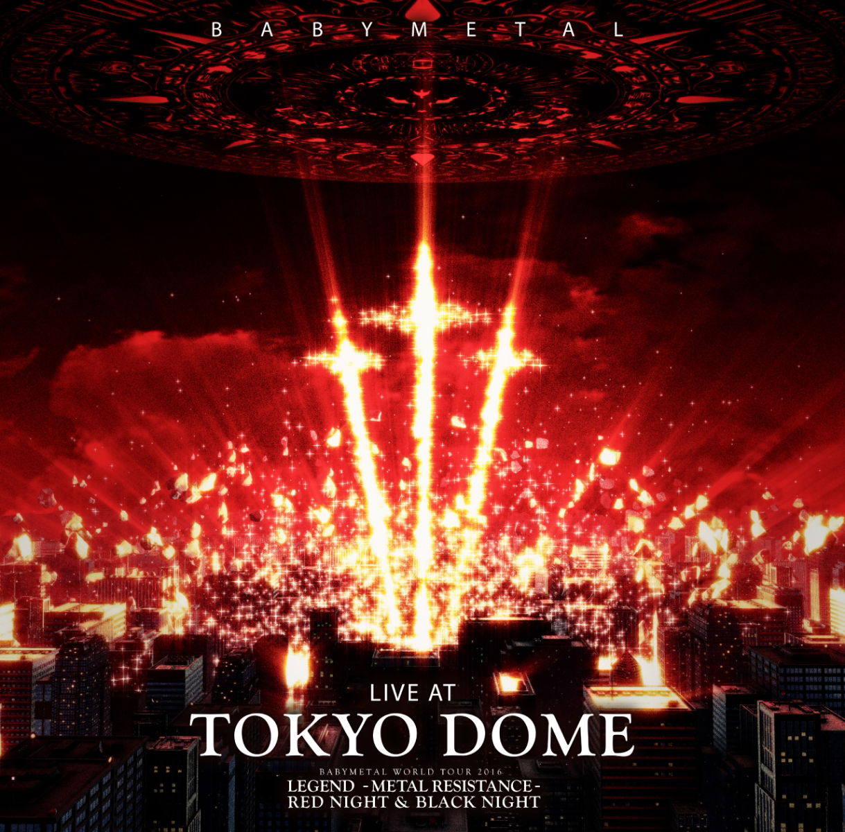 Babymetal - Live At Tokyo Dome Babymetal World Tour 2016 Legend - Metal Resistance - (5 LPs) Cover Arts and Media | Records on Vinyl