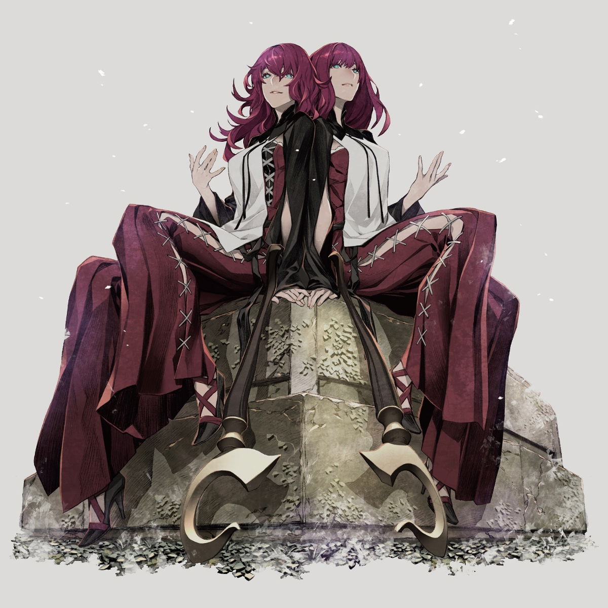 Original Motion Picture Soundt - Nier Replicant -10+1 Years- / Devola & Popola (LP) Cover Arts and Media | Records on Vinyl