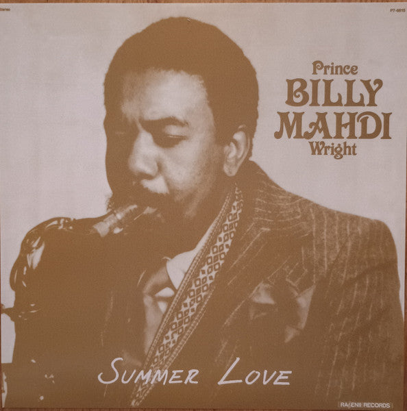 Prince Billy Mahdi Wright - Summer Love (LP) Cover Arts and Media | Records on Vinyl