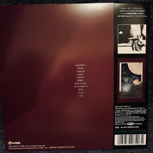 Downt - Underlight & Aftertime (LP) Cover Arts and Media | Records on Vinyl