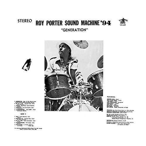 Roy Porter Sound Machine - Generation (LP) Cover Arts and Media | Records on Vinyl
