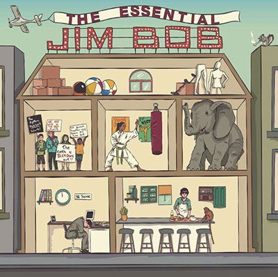 Jim Bob - Essential Jim Bob (2 LPs) Cover Arts and Media | Records on Vinyl