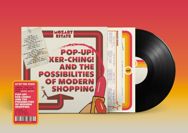 Mozart Estate - Pop-Up! Ker-Ching! and the Possibilities of Modern Shopping (LP) Cover Arts and Media | Records on Vinyl