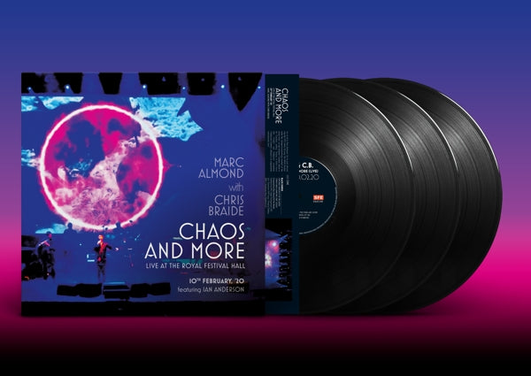 Marc & Chris Braide Almond - Chaos and More Live At the Royal Festival Hall (3 LPs) Cover Arts and Media | Records on Vinyl