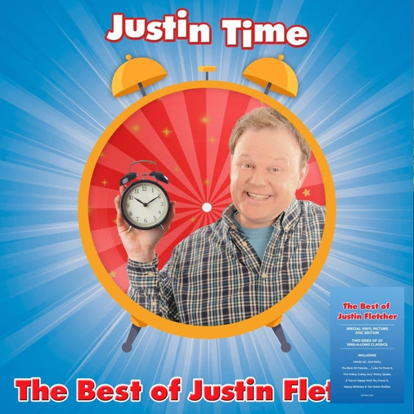 Justin Fletcher - Justin Time the Best of (LP) Cover Arts and Media | Records on Vinyl