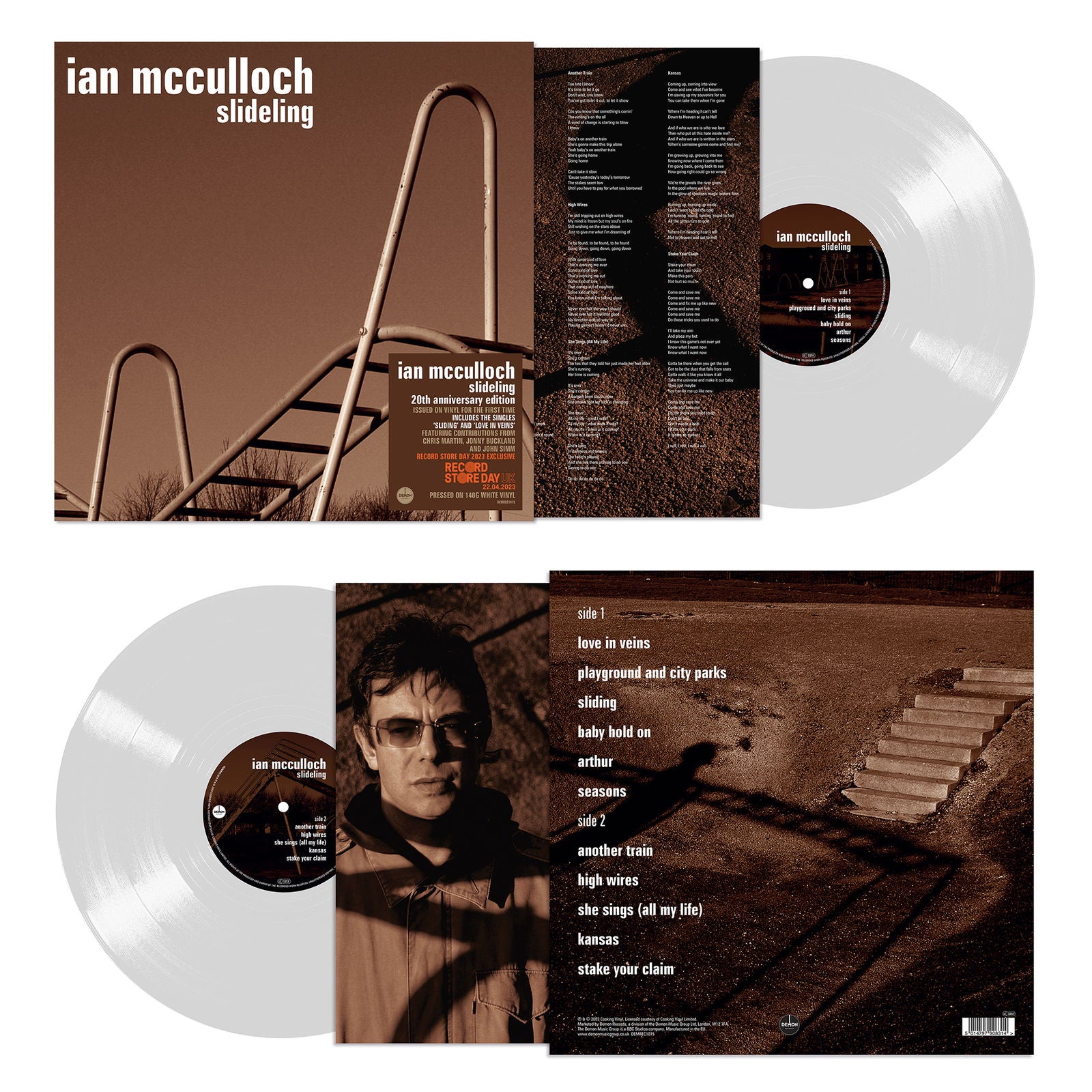 Ian McCulloch - Slideling (LP) Cover Arts and Media | Records on Vinyl