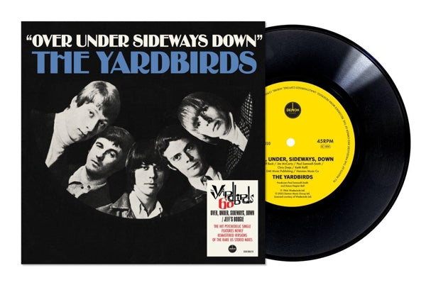 Yardbirds - Over Under Sideways Down / Jeff's Boogie (Single) Cover Arts and Media | Records on Vinyl