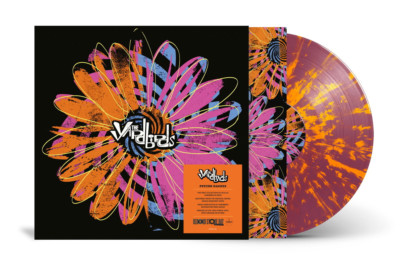 Yardbirds - Psycho Daisies - the Complete B-Sides (LP) Cover Arts and Media | Records on Vinyl