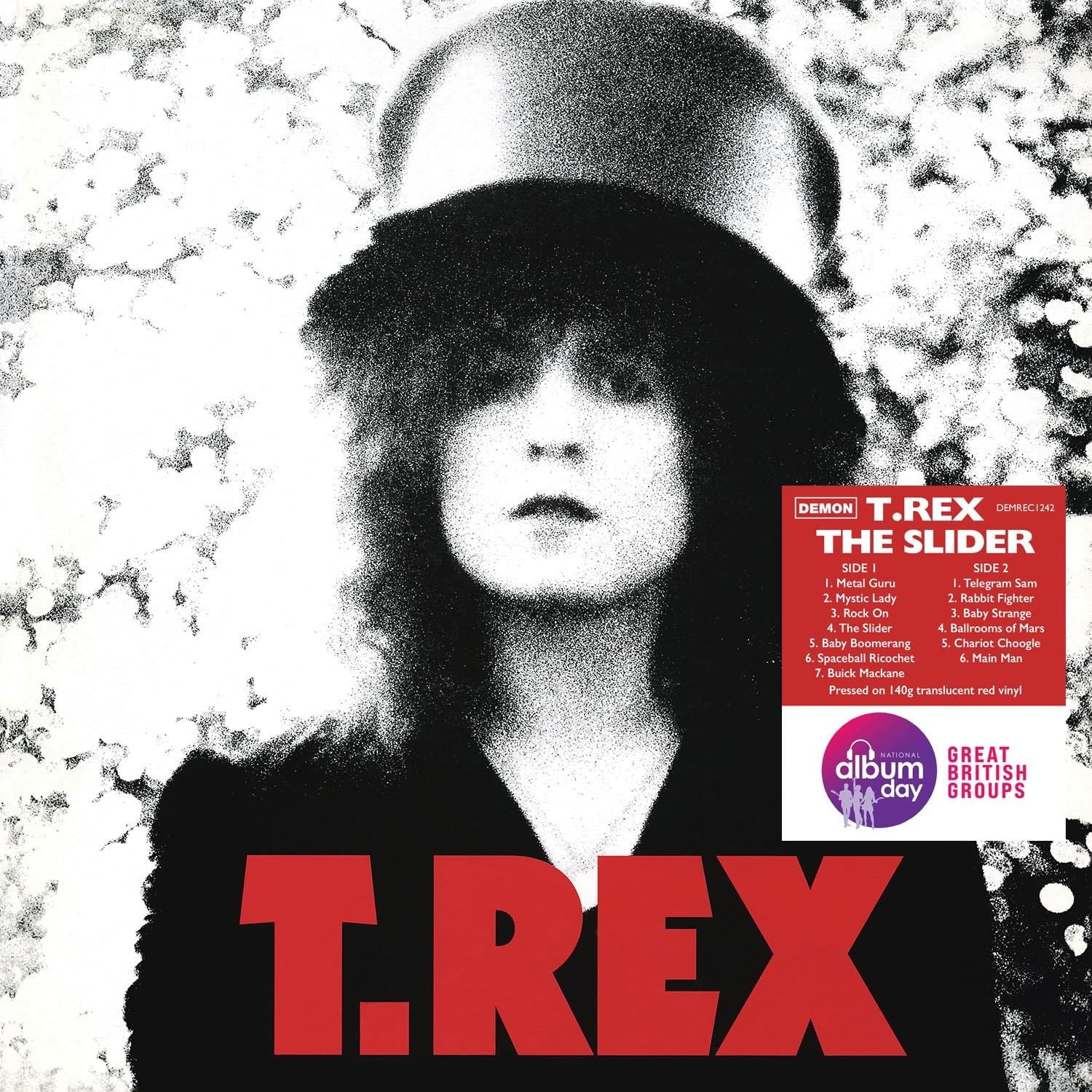 T. Rex - The Slider (LP) Cover Arts and Media | Records on Vinyl