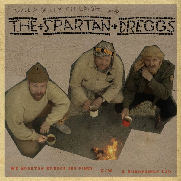 Billy -Wild- Childish - We Spartan Dreggs Be Fine (Single) Cover Arts and Media | Records on Vinyl