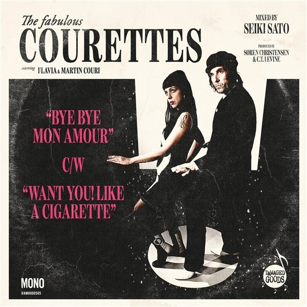  |   | Courettes - Bye Bye Mon Amour/Want You! Like a Cigarette (Single) | Records on Vinyl